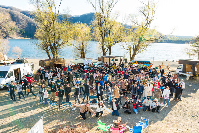 2020年開催の「バンタメフェス」の集合写真