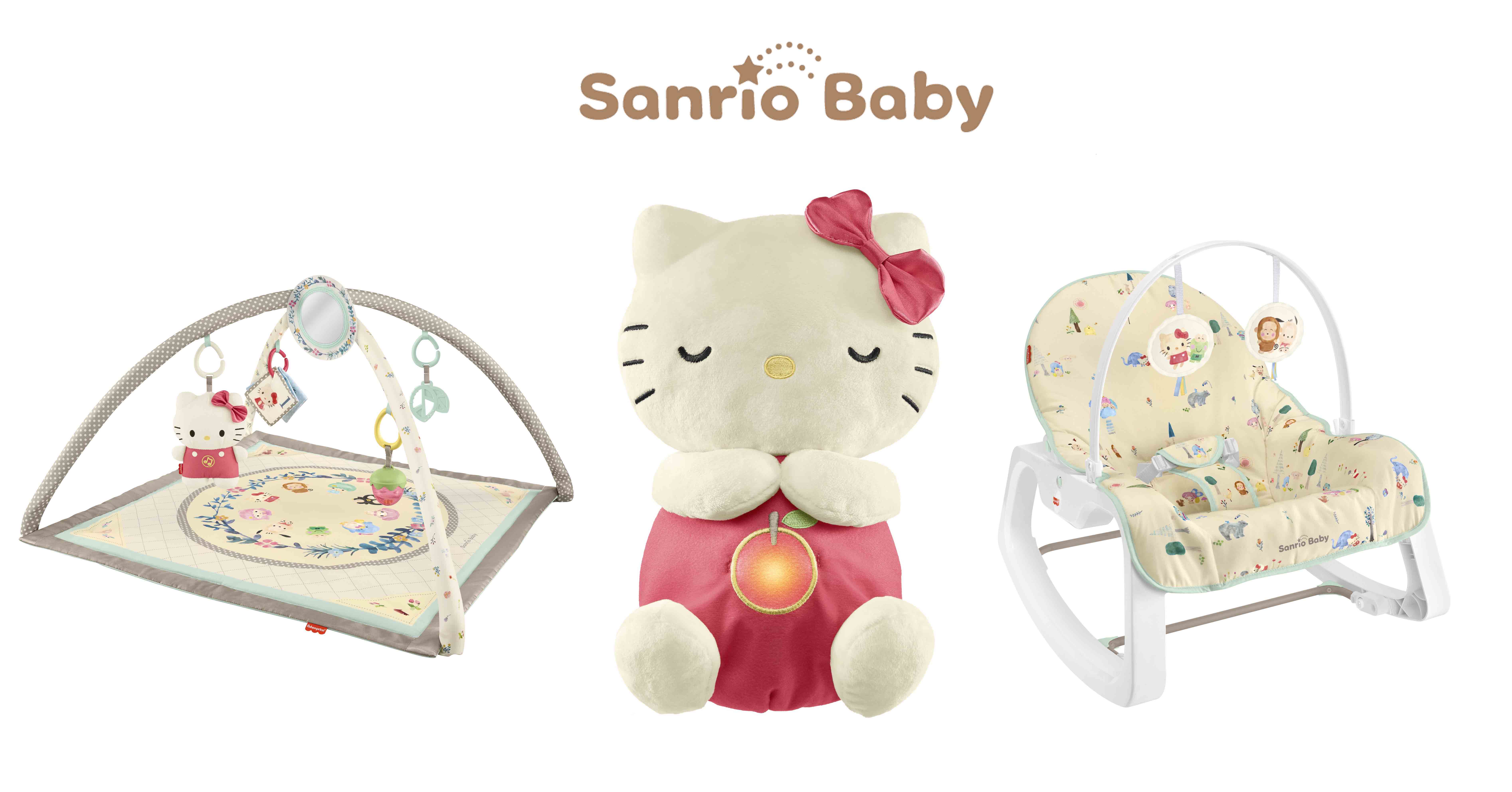 世界に先駆け日本で先行発売！フィッシャープライスと「Sanrio Baby