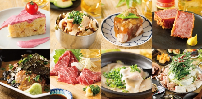 九州料理の数々