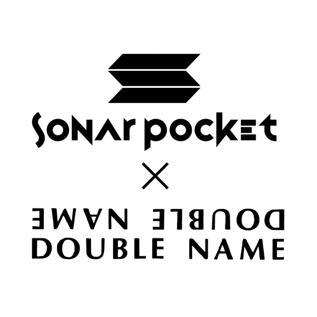 Sonar Pocket×DOUBLE NAME　コラボレーションロゴ