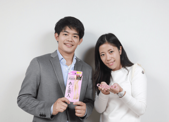 11月1日には大阪で小塚崇彦さんと商品企画部・山内ディレクターで「大山式」をPRした。