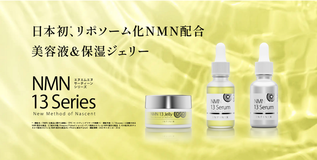 価格改定（値下げ）】日本初リポソーム化NMN配合コスメ『NMN 13 Serum