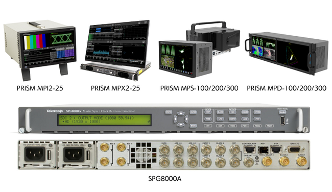 フォトロン Telestream社 Sdi Ip 4k 8k対応波形モニタ Prism Ptpハイブリッド放送システム対応シンクジェネレータ Spg8000a の取扱いを開始 Imagica Groupのプレスリリース