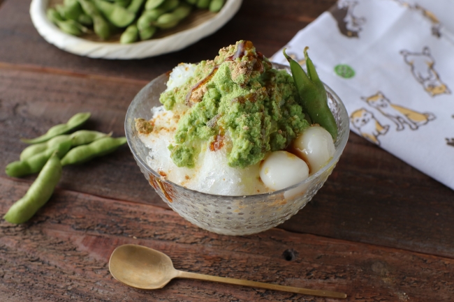 8月4日 日 枝豆かき氷も登場 大館朝採れ枝豆特設ショップ が銀座に1日限定オープン 一般社団法人秋田犬ツーリズムのプレスリリース