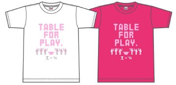 女性用Tシャツ（白・ピンク）サイズWS,WM,M,L 3000円(税込)