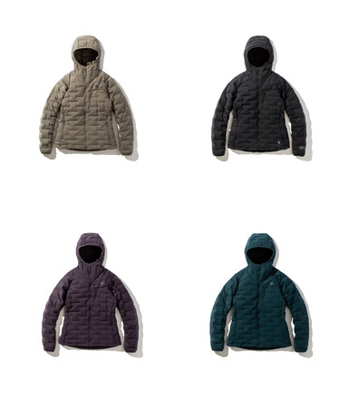 Stretchdown ds outlet hooded jacket