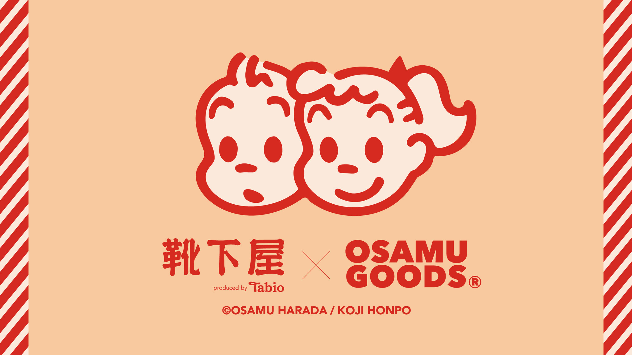 靴下屋×OSAMU GOODS」コラボソックス 待望の第2弾発売！！｜タビオ株式