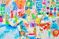【CPコスメティクス】ヘラルボニー契約アーティスト・衣笠泰介氏によるオリジナル原画『Blooming Life!』の納品式を開催