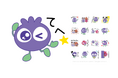 わかさ生活の「ブルブルくん」無料LINEスタンプが登場!