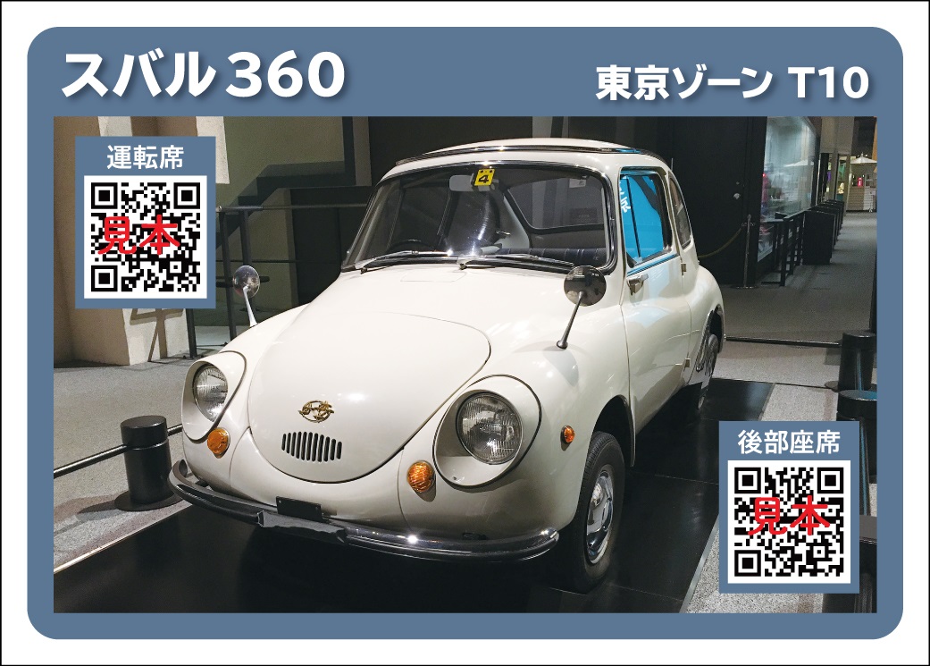 江戸東京博物館 憧れの国産車 スバル360 と1円均一のタクシー A型フォード 円タク 乗り物カードの期間限定配布について 公益財団法人東京都歴史文化財団のプレスリリース