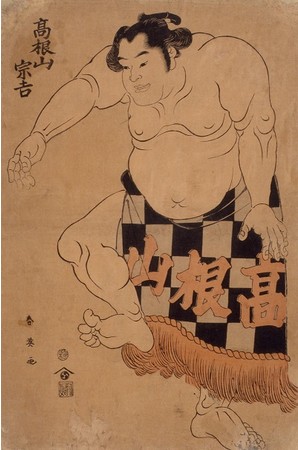 高根山宗吉 勝川春英 画 1815-1819年（文化12-文政2） 東京都江戸東京博物館所蔵