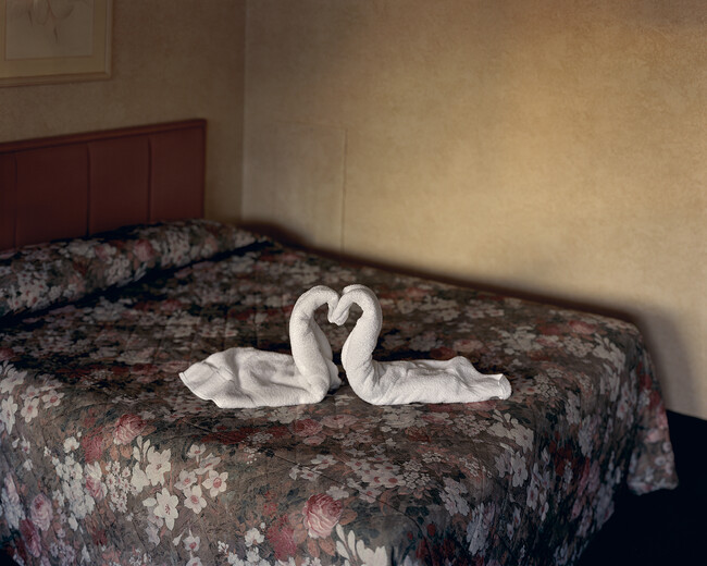 アレック・ソス 《Two Towels》〈Niagara〉より 2004年 作家蔵 (C)Alec Soth