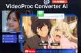 【無料コード配布中】VideoProc Converter AI V8.6リリース！一括圧縮・ダウンローダーの最適化で動画処理をさらに快適！超クリスマス無料配布キャンペーンも開催中