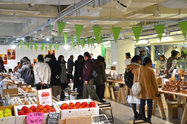 SouseiMarche札幌店内の様子