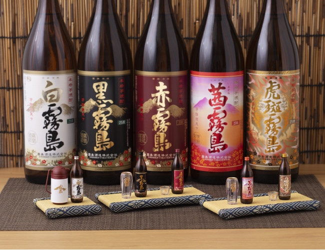 『霧島焼酎ミニチュアコレクション』(1回300円・税10%込み、全5種)2022年6月第2週より順次発売 『霧島焼酎ミニチュアコレクション』(1回300円・税10%込み、全5種)2022年6月第2週より順次発売