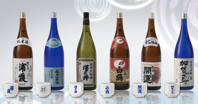 『日本の銘酒　SAKE COLLECTION3』（1回300円・税10％込、全6種）2022年10月第4週より順次発売