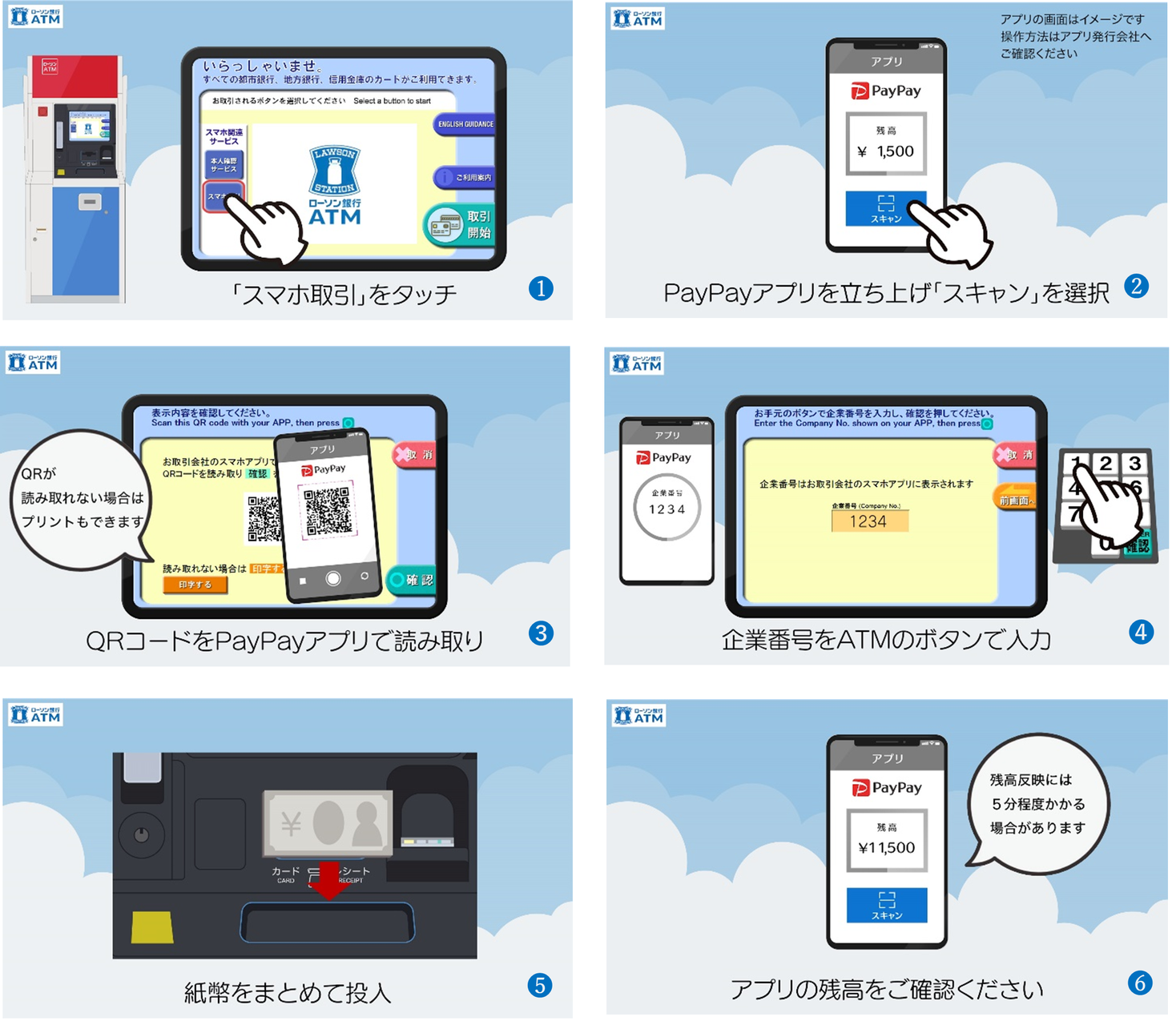 ローソン銀行atmから Paypay への現金のチャージが可能に 株式会社ローソン銀行のプレスリリース