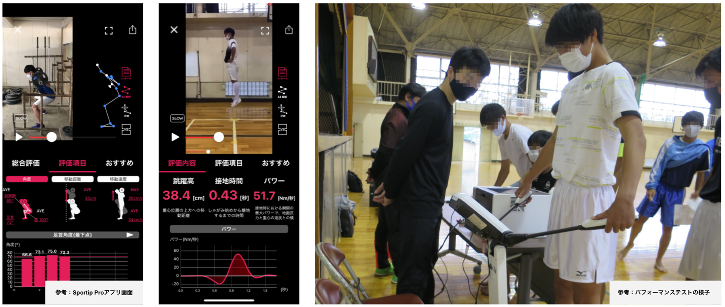 動作解析aiアプリ Sportip Pro にてアマチュア選手のスプリント能力 跳躍能力向上を実現 Press Room Plug And Play Japan
