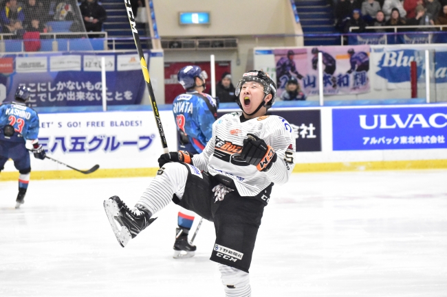 同点ゴールを決めた石川選手