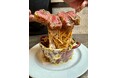 【新宿おすすめグルメ！】（溶岩パスタ）牛レアカツのボルケーノ！SNSで人気絶頂の背徳グルメが食べられる新宿の大人気イタリアン！