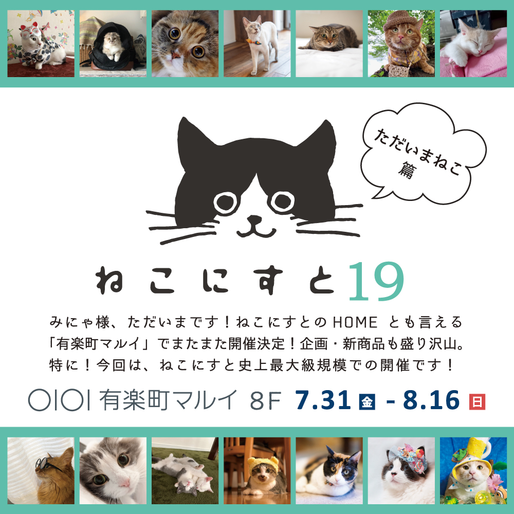 ねこ写真パネル グッズ展 ねこにすと１９ ただいまねこ 篇 いぬ写真パネル展 いぬにすと ついに犬始めました 篇 開催します 株式会社ブレークポイントのプレスリリース