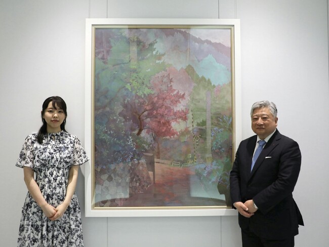 （写真左）作者　石井 沙英さん（写真右）シード 代表取締役社長 浦壁 昌広
