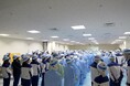コンタクトレンズのPureシリーズ製造の鴻巣研究所　24時間稼働の工場を一時停止し541人での全体避難訓練を実施