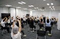 コンタクトレンズのシード　従業員の健康保持・増進のため体力測定・体操講座を実施