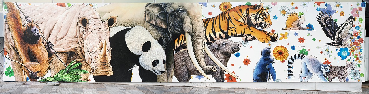 原宿表参道欅会とフェンディ Tsunagu 表参道 ストリート アート プロジェクト を始動 フェンディ ジャパンのプレスリリース