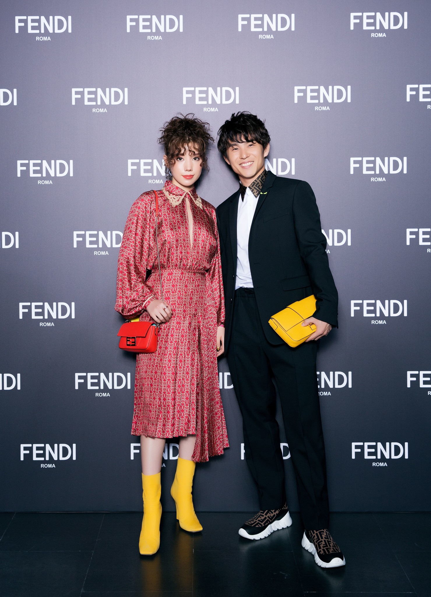 フェンディ 上海で行われたファッションショーに 仲里依紗 中尾明慶夫妻が初参加 フェンディ ジャパンのプレスリリース