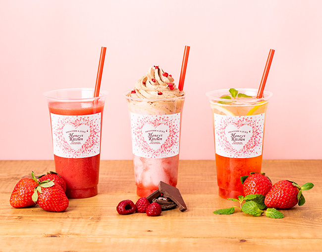 Love Strawberry 季節の苺スムージー ジュースを2月1日 限定発売 株式会社スタイリングライフ ホールディングス l カンパニーのプレスリリース