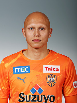 清水エスパルス　ユニフォーム　2021年　ディサロ燦シルヴァーノ　L 金文字 ディサロ 燦シルヴァーノ選手 2021シーズン オーセンティック