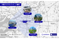 SkyDriveとOsaka Metroがポスト万博に向けて空飛ぶクルマの大阪ダイヤモンドルート構想を発表