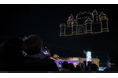ラグーナテンボス・ラグナシアの夜の来園者数が約3倍に!イルミネーションとコラボしたドローンショーでペンギンやお城などを演出
