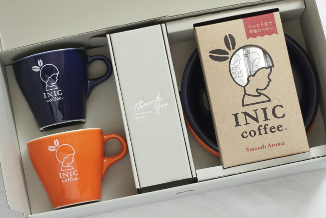 INIC coffee Fine day Cup カップ＆コーヒー ペアギフト