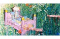 タカハシマホ新作個展「おきても（そばに）いてね」：幼少期の記憶と自然の循環を描く、玩具のベッドをモチーフにした最新シリーズ　GALLERY ROOM・A（浅草）にて10月17日から開催