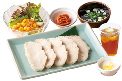 サラダチキンランチ