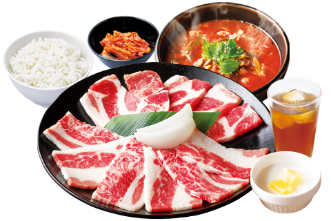 Fカルビ豚肩ロースSPランチ Fカルビ豚肩ロースSPランチ