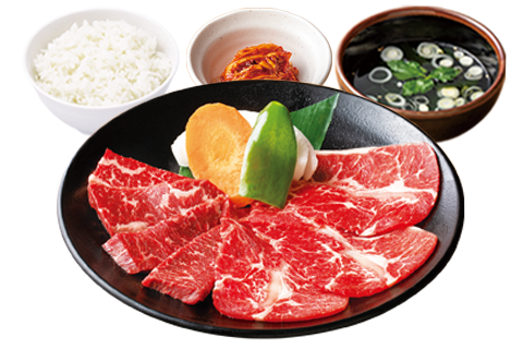 ハラミミスジ定食 ハラミミスジ定食