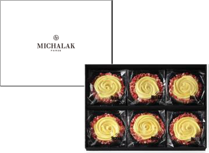 サブレアンフルール(6個入り)　[価格]￥2,592 (税込)