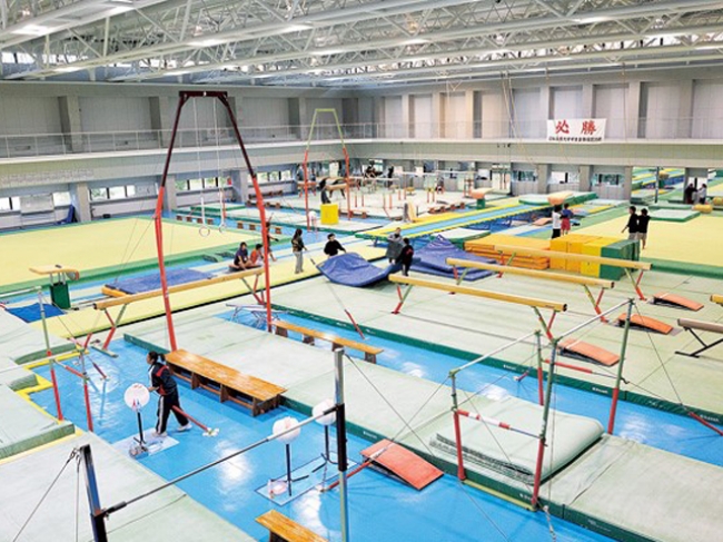 東京・横浜の２キャンパスに国内屈指のスポーツ施設を完備（日本体育大学）