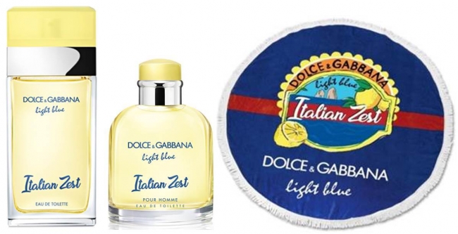 (新品未使用)DOLCE&GABBANA  イタリアンゼストライトブルー 香水