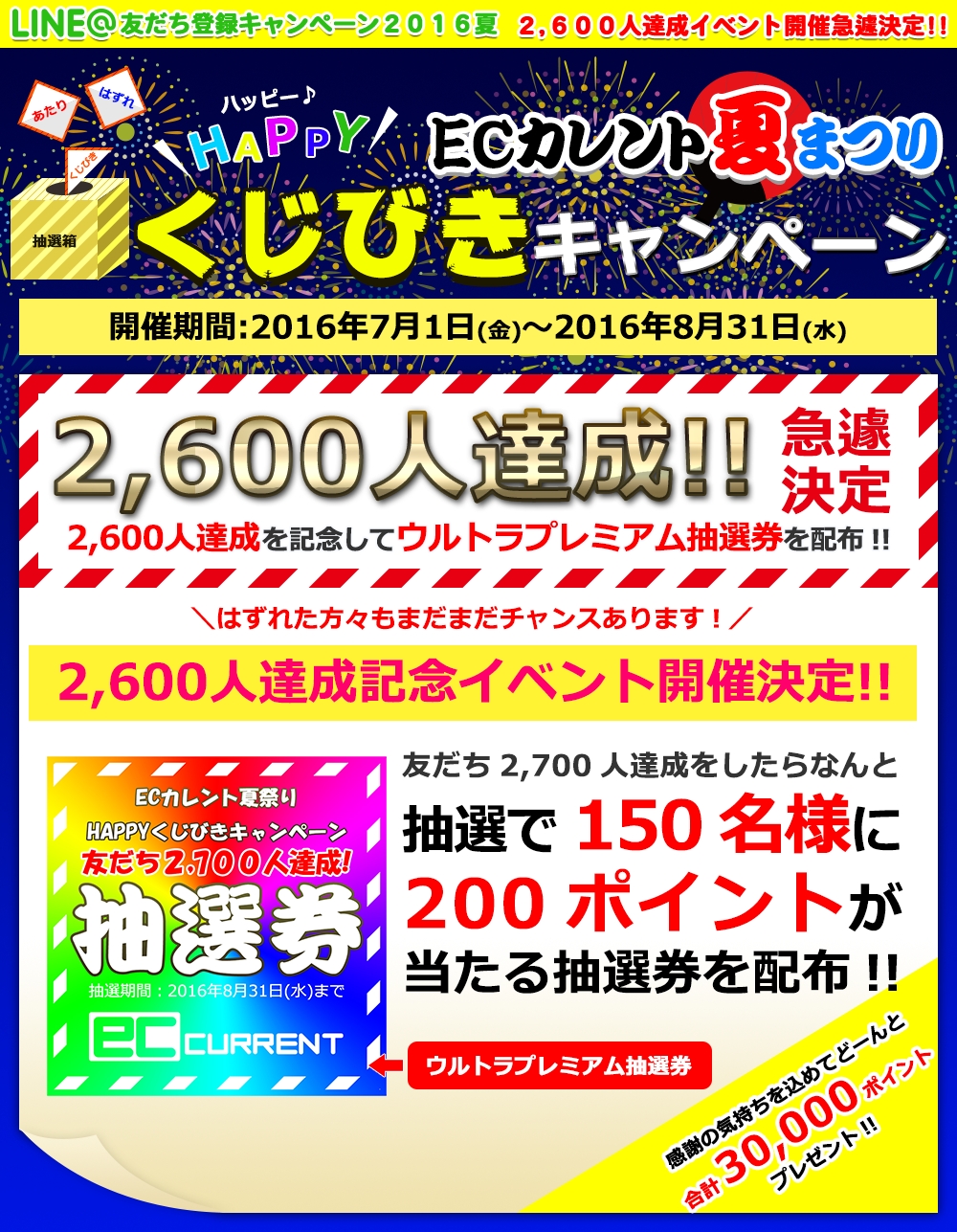 ご好評につき新たに抽選で150名様へポイントプレゼント Line 友だち登録キャンペーン開催中 株式会社ストリームのプレスリリース