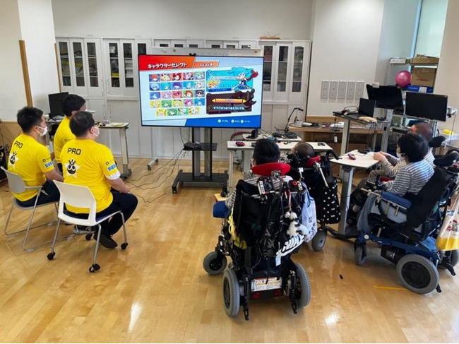 国立病院機構北海道医療センターで実践されている、eスポーツを通じた障がいを持つ方々の社会参画に向けた取り組み。