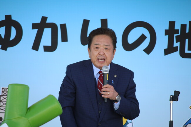 深谷市（小島進市長）