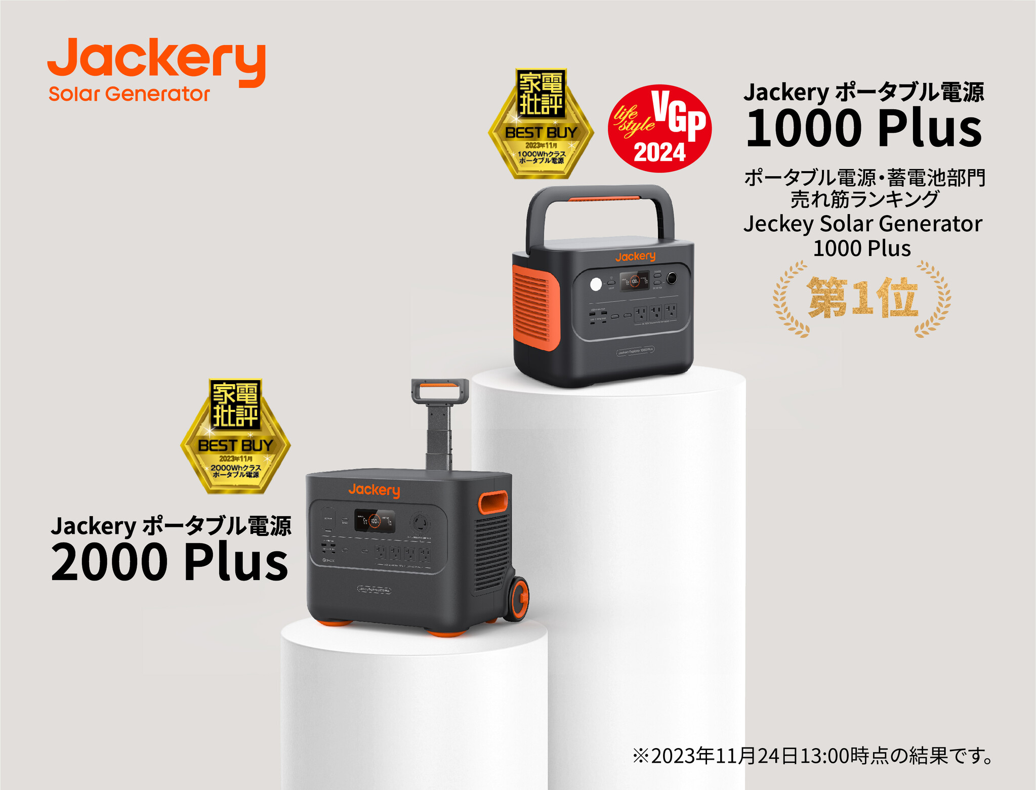 Jackeryポータブル電源1000-