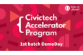 日本初のシビックテック領域アクセラレーション・プログラム 「Civictech Accelerator Program 1st batch Demo Day」を開催