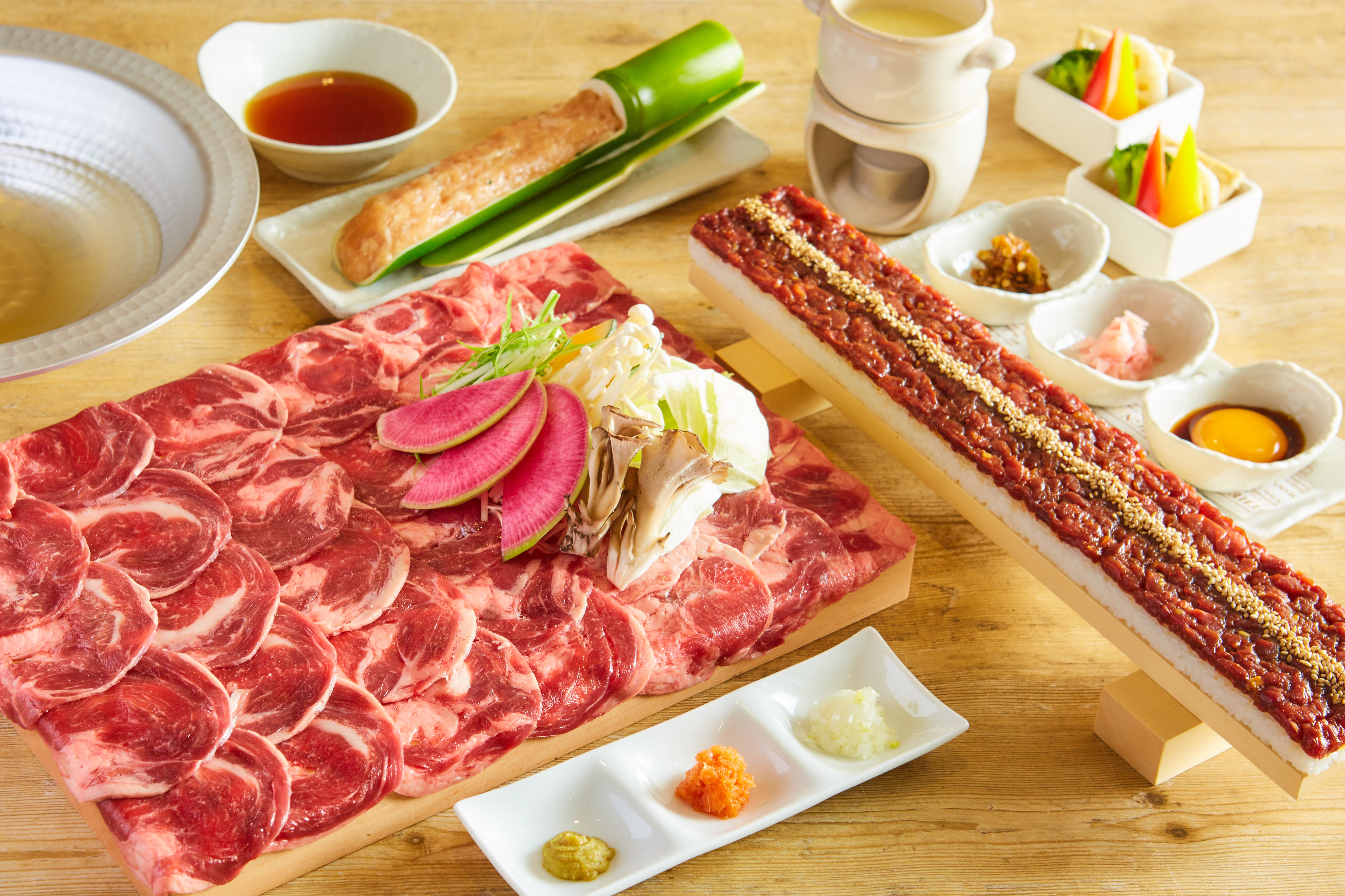 ヘルシーでフォトジェ肉な牛タン専門店 うま囲 が浦和に5 15オープン 記念キャンペーンとしてタン しゃぶ ロングユッケ寿司が 半額 に ホリイフードサービス株式会社のプレスリリース