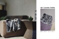 【HERALBONY×IKEUCHI ORGANIC】織りでモノクロアートを忠実に再現!繊細な筆遣いを表現したタオルブランケットが登場