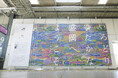 岩手の秋、盛岡駅からアートで迎える。7.3m×3.3mの巨大バナーが9月6日、JR盛岡駅在来線コンコースに登場!
